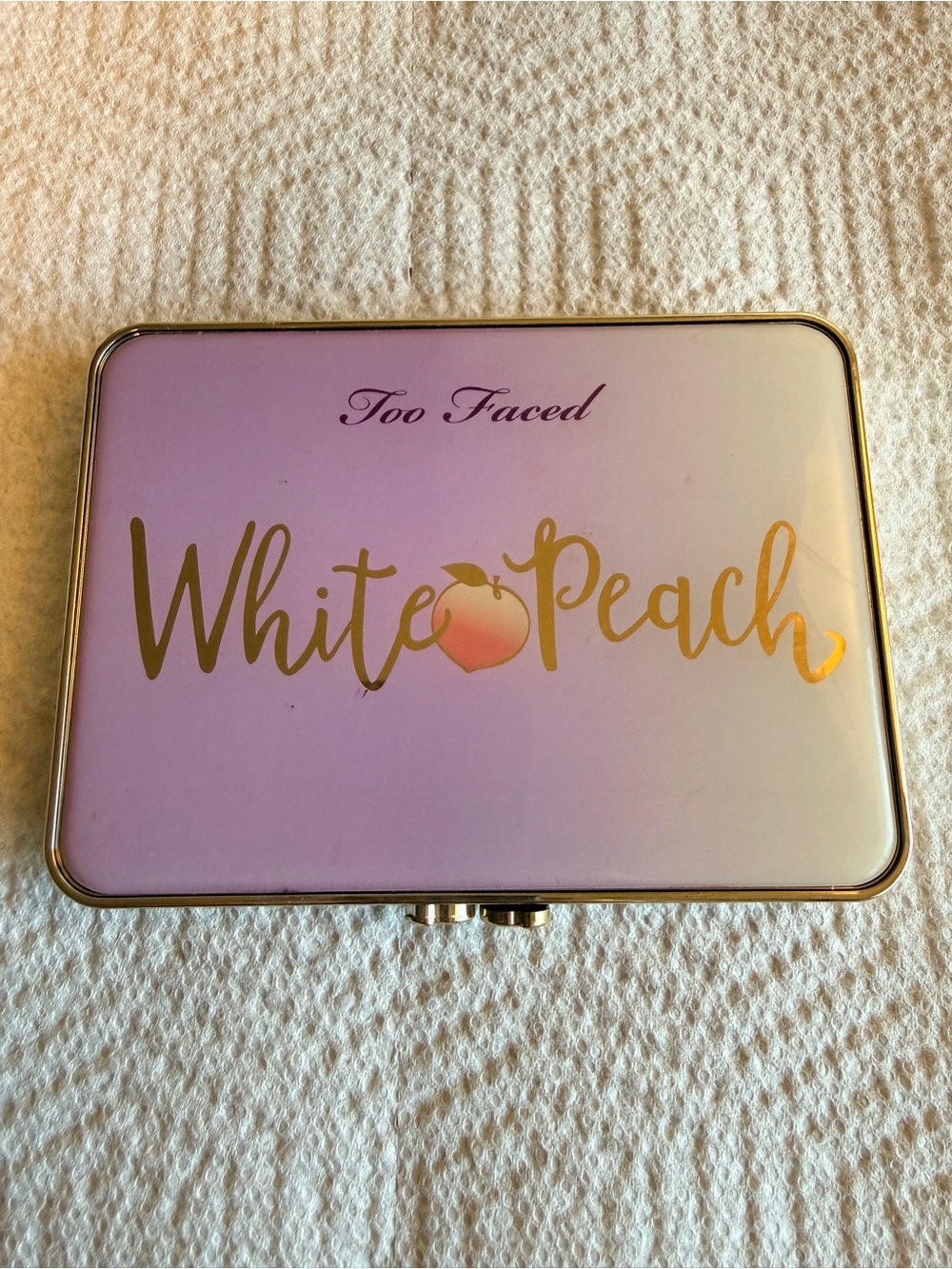 Too Faced White Peach Eyeshadow Palette - White, Peach, Gold